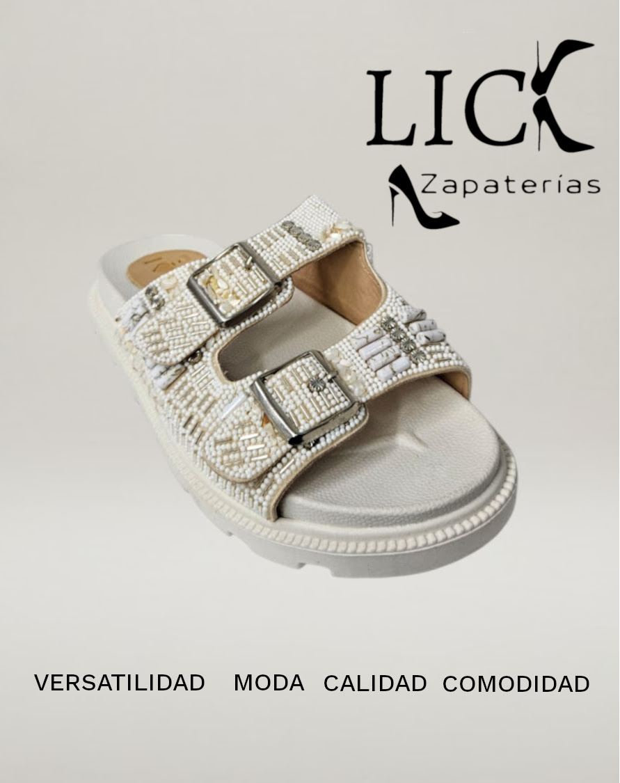 Sandalia Ibiza – Blanco | Doble Hebilla Chunky - Imagen 6